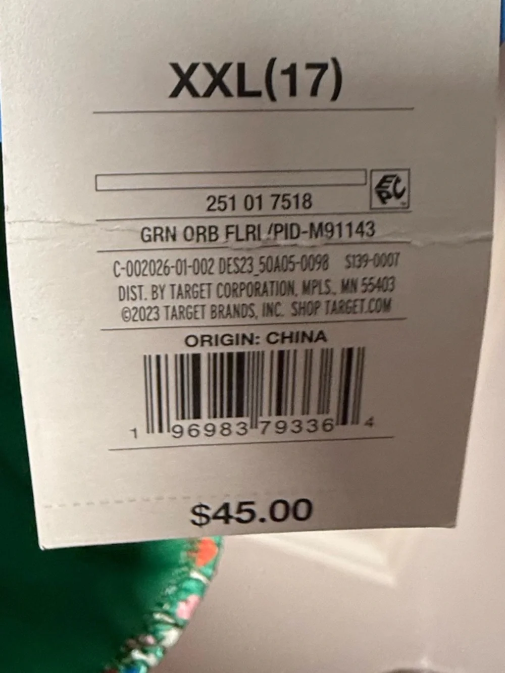 N/A size xxl